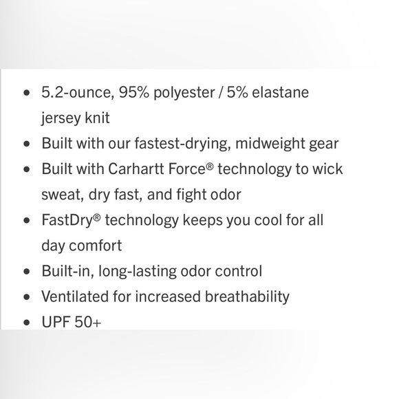 Women’s Carhartt Force Relaxed Fit T - Picture 15 of 15